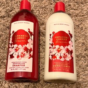 Bath and body Works, moisturizing shampoo and conditioner